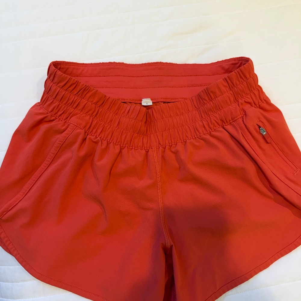 Lululemon Track That Mid Rise Shorts 3”
